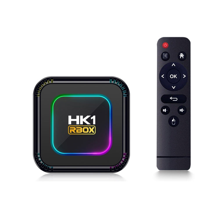 HK1 RBOX K8 8K Android 13.0 Smart TV Box with Remote Control, 4GB+128GB, RK3528 Quad-Core(US Plug) - Others by PMC Jewellery | Online Shopping South Africa | PMC Jewellery | Buy Now Pay Later Mobicred