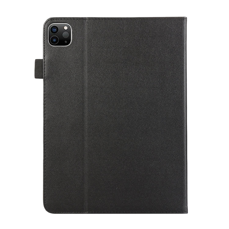 For iPad Pro 11 2024 Litchi Texture Leather Sucker Tablet Case(Black) - iPad Pro 11 2024 Cases by PMC Jewellery | Online Shopping South Africa | PMC Jewellery | Buy Now Pay Later Mobicred