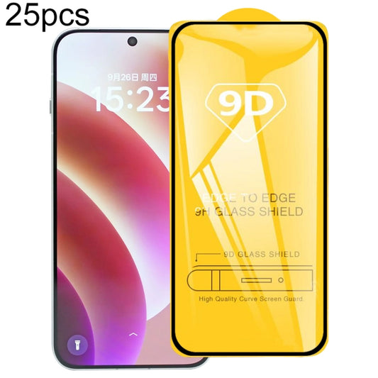 For OPPO Find X8 25pcs 9D Full Glue Screen Tempered Glass Film - Find X8 Tempered Glass by PMC Jewellery | Online Shopping South Africa | PMC Jewellery | Buy Now Pay Later Mobicred