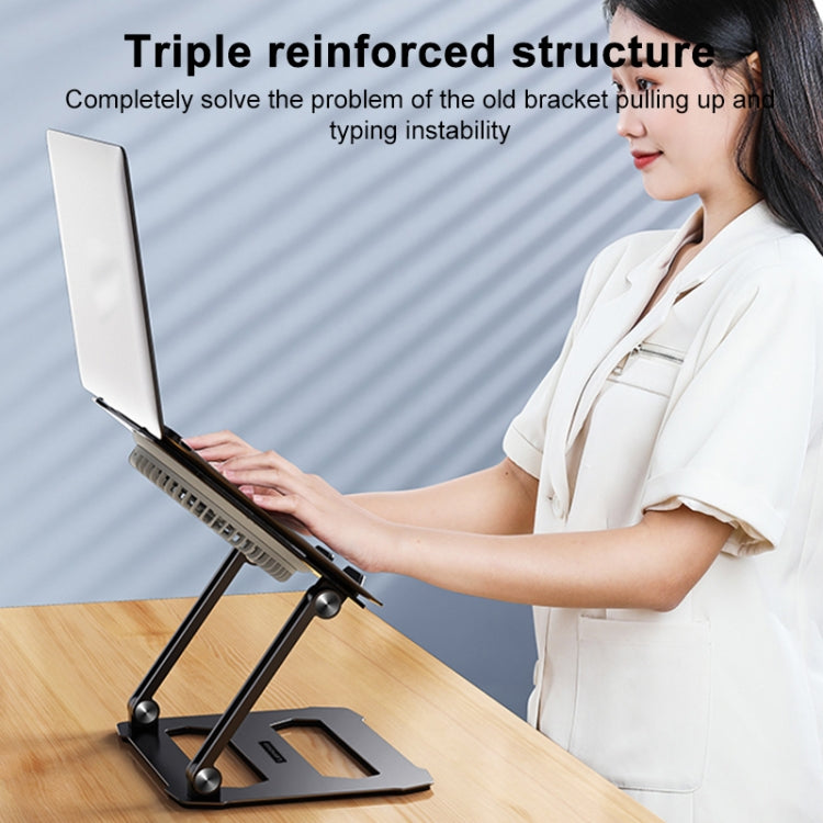 Lenovo Thinkplus Desktop Laptop Cooling Holder L40(Silver) - Laptop Stand by Lenovo | Online Shopping South Africa | PMC Jewellery | Buy Now Pay Later Mobicred