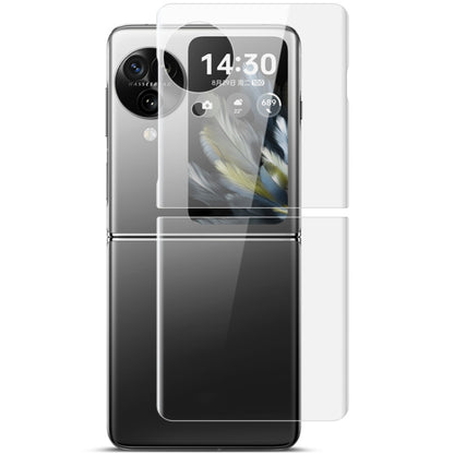 For OPPO Find N3 Flip imak Full Screen Hydrogel Film Front Screen + Back Protector Set - Find N3 Flip Tempered Glass by imak | Online Shopping South Africa | PMC Jewellery