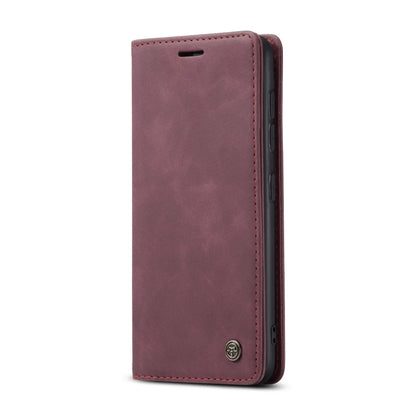 For Samsung Galaxy A31 CaseMe-013 Multifunctional Retro Frosted Horizontal Flip Leather Case with Card Slot & Holder & Wallet(Wine Red) - Galaxy Phone Cases by CaseMe | Online Shopping South Africa | PMC Jewellery | Buy Now Pay Later Mobicred