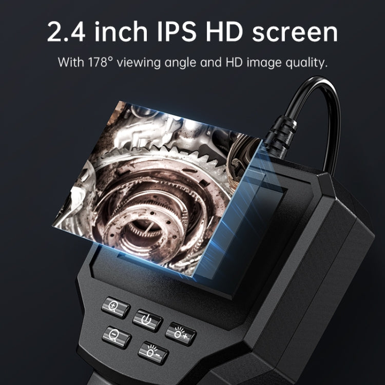 128AV 8mm Lenses Industrial Pipeline Endoscope with 2.4 inch Screen, Spec:3m Tube -  by PMC Jewellery | Online Shopping South Africa | PMC Jewellery | Buy Now Pay Later Mobicred