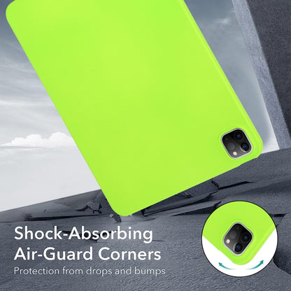 For iPad Air 11 2024 / 2025 Oil Spray Skin-friendly TPU Tablet Case(Fluorescent Green) - iPad Air 11 2025 / 2024 Cases by PMC Jewellery | Online Shopping South Africa | PMC Jewellery | Buy Now Pay Later Mobicred