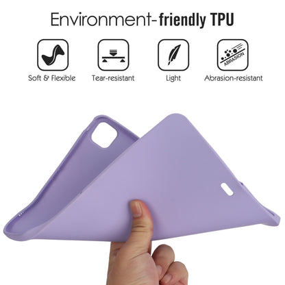 For iPad Air 11 2024 / 2025 Oil Spray Skin-friendly TPU Tablet Case(Purple) - iPad Air 11 2025 / 2024 Cases by PMC Jewellery | Online Shopping South Africa | PMC Jewellery | Buy Now Pay Later Mobicred