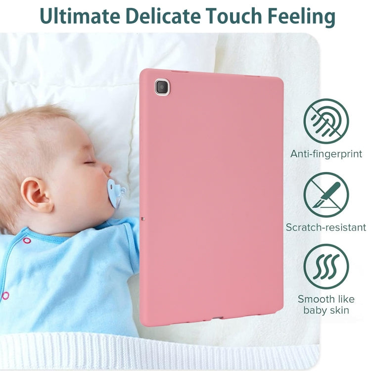 For Samsung Galaxy Tab S9 Oil Spray Skin-friendly TPU Tablet Case(Pink) - Galaxy Tab S9 Cases by PMC Jewellery | Online Shopping South Africa | PMC Jewellery | Buy Now Pay Later Mobicred