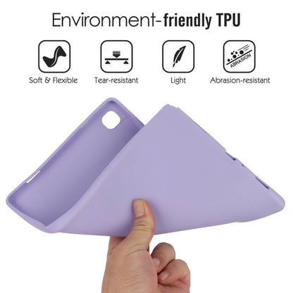 For Samsung Galaxy Tab S9 Oil Spray Skin-friendly TPU Tablet Case(Purple) - Galaxy Tab S9 Cases by PMC Jewellery | Online Shopping South Africa | PMC Jewellery | Buy Now Pay Later Mobicred