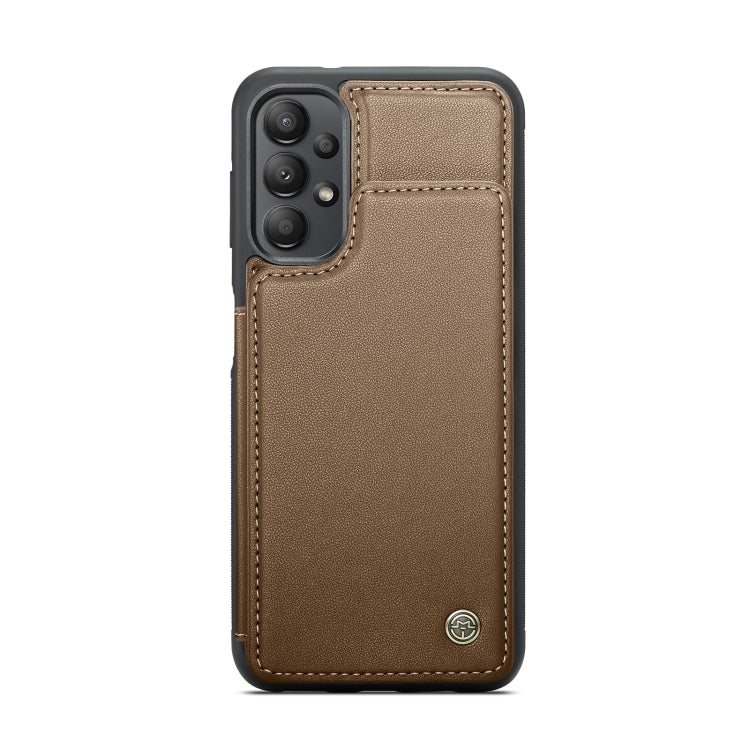 For Samsung Galaxy A13 4G CaseMe C22 Card Slots Holder RFID Anti-theft Phone Case(Brown) - Galaxy Phone Cases by CaseMe | Online Shopping South Africa | PMC Jewellery | Buy Now Pay Later Mobicred