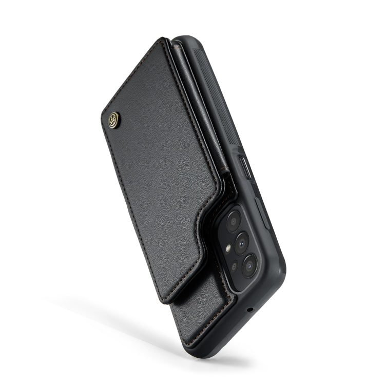 For Samsung Galaxy A13 4G CaseMe C22 Card Slots Holder RFID Anti-theft Phone Case(Black) - Galaxy Phone Cases by CaseMe | Online Shopping South Africa | PMC Jewellery | Buy Now Pay Later Mobicred