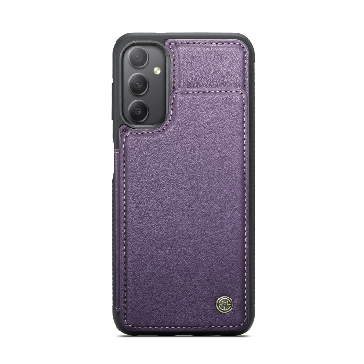 For Samsung Galaxy A34 5G CaseMe C22 Card Slots Holder RFID Anti-theft Phone Case(Purple) - Galaxy Phone Cases by CaseMe | Online Shopping South Africa | PMC Jewellery | Buy Now Pay Later Mobicred