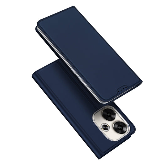 For Xiaomi Poco F6 5G / Redmi Turbo 3 DUX DUCIS Skin Pro Series Flip Leather Phone Case(Blue) - Xiaomi Cases by DUX DUCIS | Online Shopping South Africa | PMC Jewellery | Buy Now Pay Later Mobicred