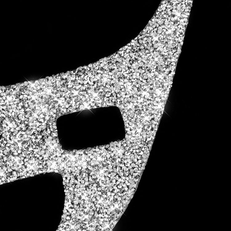 For Chevrolet Corvette C6 2005-2013 Car Door Lock Panel Diamond Decorative Sticker, Left Drive - Car Interior Mouldings by PMC TechLife | Online Shopping South Africa | PMC TechLife | Buy Now Pay Later Mobicred