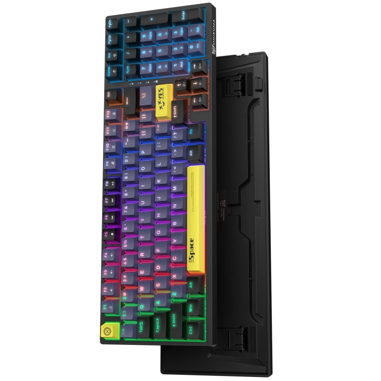 ONIKUMA G38 98 Keys RGB Lighting Wired Mechanical Keyboard, Type:Blue Switch(Black) - Wired Keyboard by ONIKUMA | Online Shopping South Africa | PMC Jewellery | Buy Now Pay Later Mobicred