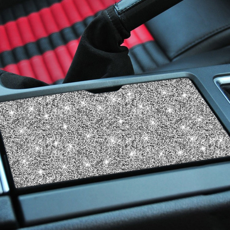 For Ford Mustang 2009-2013 Car Water Cup Storage Box Panel Diamond Decoration Sticker, Left Hand Drive - Car Interior Mouldings by PMC TechLife | Online Shopping South Africa | PMC TechLife | Buy Now Pay Later Mobicred