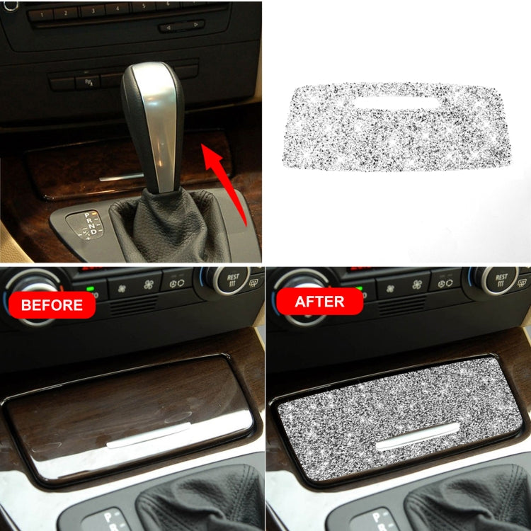 For BMW 3 Series E90 / E92 / E93 2005-2012 Car Ashtray Cover Diamond Decorative Sticker - Car Interior Mouldings by PMC Jewellery | Online Shopping South Africa | PMC Jewellery | Buy Now Pay Later Mobicred