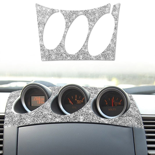 For Nissan 350Z 2003-2009 Car Radio Air Conditioner Console Diamond Decorative Sticker, Left Drive - Car Interior Mouldings by PMC Jewellery | Online Shopping South Africa | PMC Jewellery | Buy Now Pay Later Mobicred