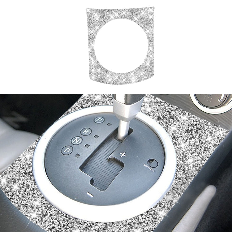 For Nissan 350Z 2003-2009 Car Gear Panel Diamond Decorative Sticker,Left and Right Drive Universal - Car Interior Mouldings by PMC Jewellery | Online Shopping South Africa | PMC Jewellery | Buy Now Pay Later Mobicred