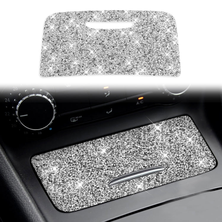 For Mercedes-Benz GLA 2015-2018 Car Central Control Storage Box Panel Diamond Decoration Sticker, Left and Right Drive - Car Interior Mouldings by PMC Jewellery | Online Shopping South Africa | PMC Jewellery | Buy Now Pay Later Mobicred