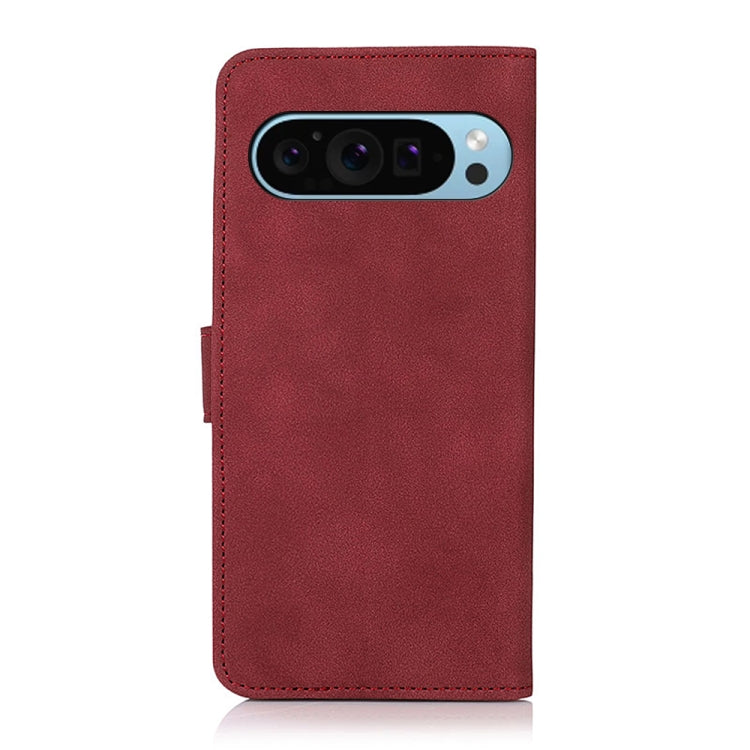 For Google Pixel 9 KHAZNEH Matte Texture Leather Phone Case(Red) - Google Cases by PMC TechLife | Online Shopping South Africa | PMC TechLife | Buy Now Pay Later Mobicred