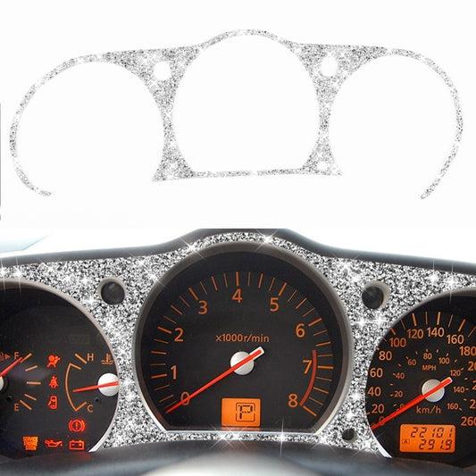 For Nissan 350Z 2006-2009 Car Speedometer Diamond Sticker,Left and Right Drive Universal - Car Interior Mouldings by PMC Jewellery | Online Shopping South Africa | PMC Jewellery | Buy Now Pay Later Mobicred