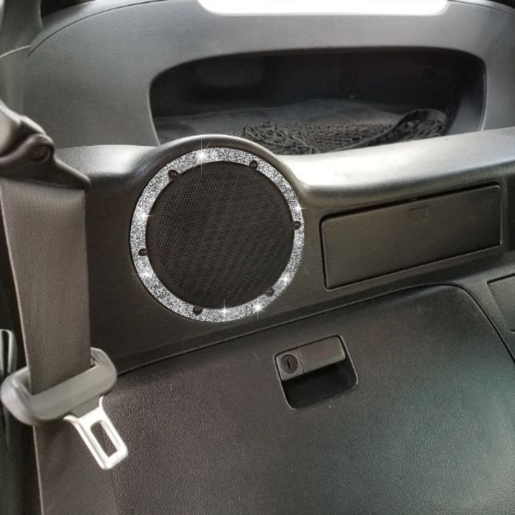 For Nissan 350Z 2006-2009 Car Rear Speaker Surround Diamond Sticker,Left and Right Drive Universal - Car Interior Mouldings by PMC Jewellery | Online Shopping South Africa | PMC Jewellery | Buy Now Pay Later Mobicred