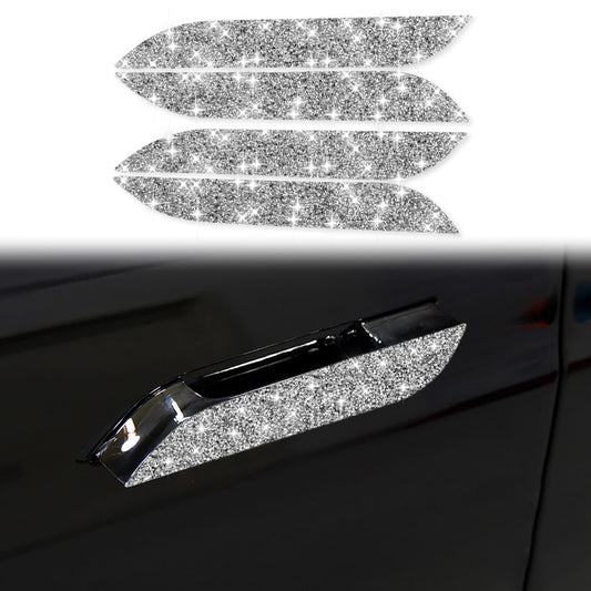 For Tesla Model S Car Outside Handle Diamond Sticker,Left and Right Drive Universal - Car Interior Mouldings by PMC Jewellery | Online Shopping South Africa | PMC Jewellery | Buy Now Pay Later Mobicred