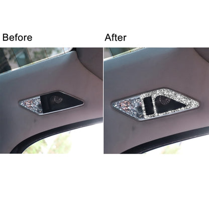 For BMW Series 3 E46 1998-2005 Car Rear Seat Reading Light Diamond Decoration Sticker, Left and Right Drive - Car Interior Mouldings by PMC Jewellery | Online Shopping South Africa | PMC Jewellery | Buy Now Pay Later Mobicred