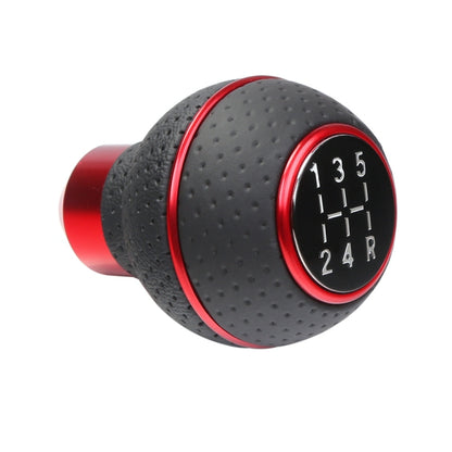 Universal Car Manual Gear Shift Lever 5-speed Shifter Knob(Red) - Shift Knob by PMC Jewellery | Online Shopping South Africa | PMC Jewellery | Buy Now Pay Later Mobicred