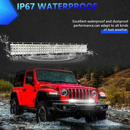 E9 60W 20 inch IP67 Waterproof Ultra-thin 5-Row Work Lights(White Light) - Work Lights by PMC Jewellery | Online Shopping South Africa | PMC Jewellery | Buy Now Pay Later Mobicred