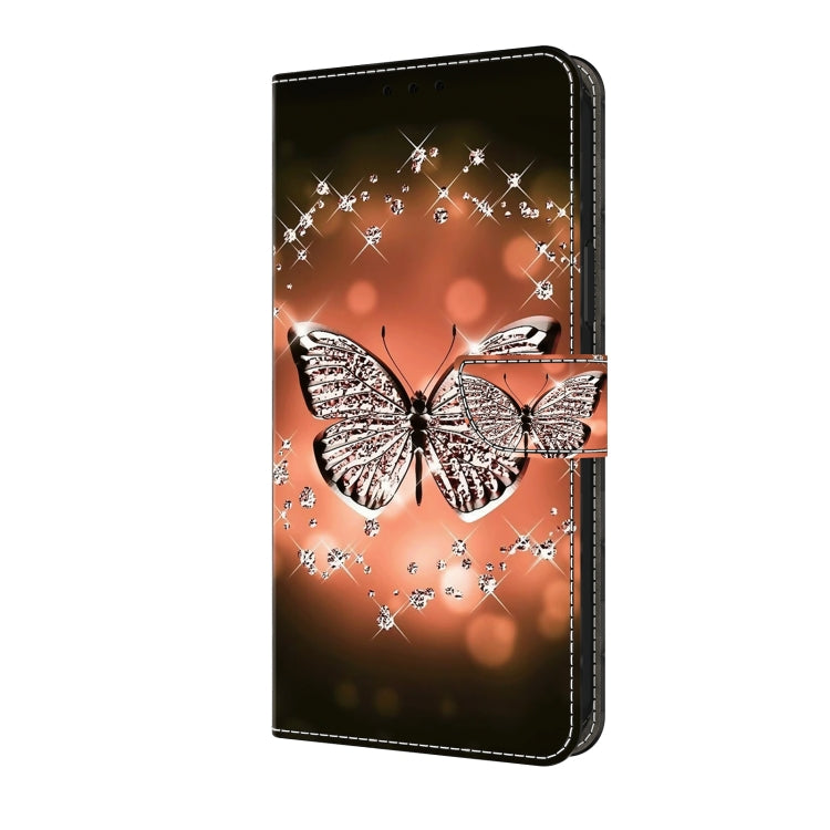 For Motorola Moto G24 Crystal 3D Shockproof Protective Leather Phone Case(Crystal Butterfly) - Motorola Cases by PMC Jewellery | Online Shopping South Africa | PMC Jewellery | Buy Now Pay Later Mobicred