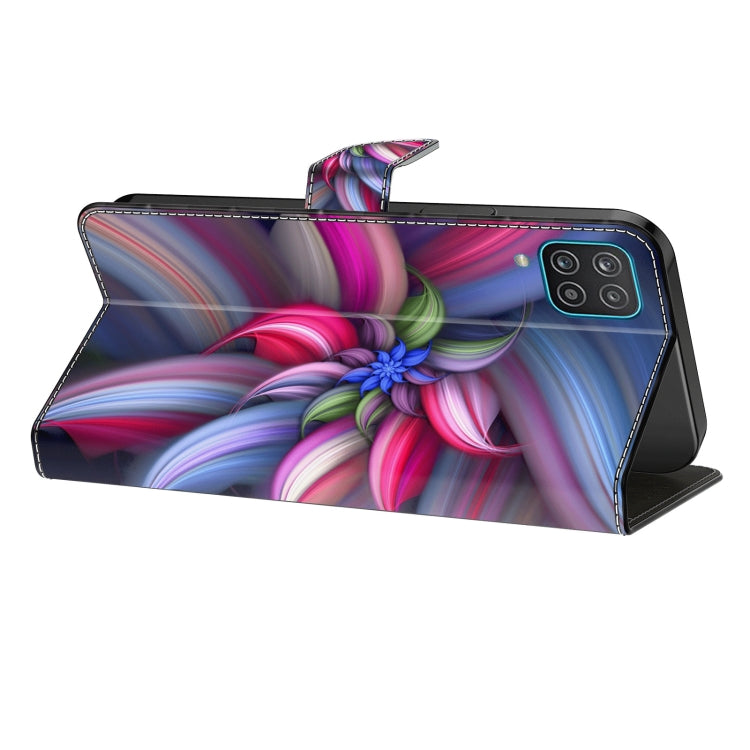 For Motorola Moto G24 Crystal 3D Shockproof Protective Leather Phone Case(Colorful Flower) - Motorola Cases by PMC Jewellery | Online Shopping South Africa | PMC Jewellery | Buy Now Pay Later Mobicred