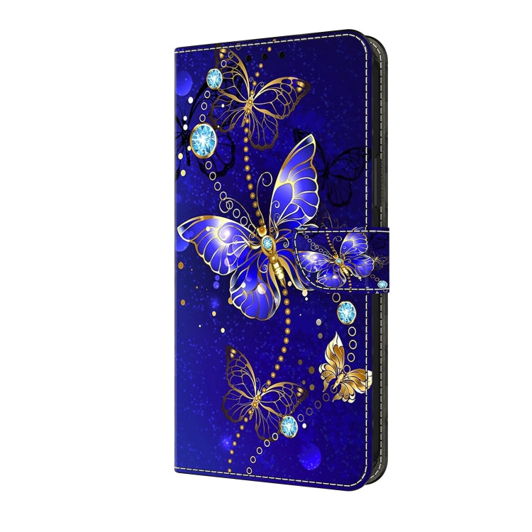 For Motorola Moto G24 Crystal 3D Shockproof Protective Leather Phone Case(Diamond Butterfly) - Motorola Cases by PMC Jewellery | Online Shopping South Africa | PMC Jewellery | Buy Now Pay Later Mobicred