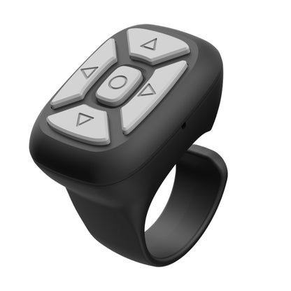 S18 Portable Smart Wireless Bluetooth Ring Remote Control(Black) - Phone Remote Control by PMC Jewellery | Online Shopping South Africa | PMC Jewellery