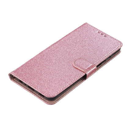 For Honor 90 Lite Glitter Powder Flip Leather Phone Case(Rose Gold) - Honor Cases by PMC Jewellery | Online Shopping South Africa | PMC Jewellery