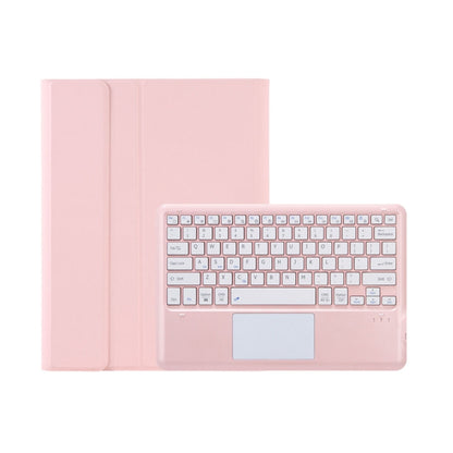 For Lenovo Xiaoxin Pad Pro 12.7 inch AM24-A TPU Ultra-thin Detachable Bluetooth Keyboard Tablet Leather Case with Touchpad(Pink) - Lenovo Keyboard by PMC Jewellery | Online Shopping South Africa | PMC Jewellery