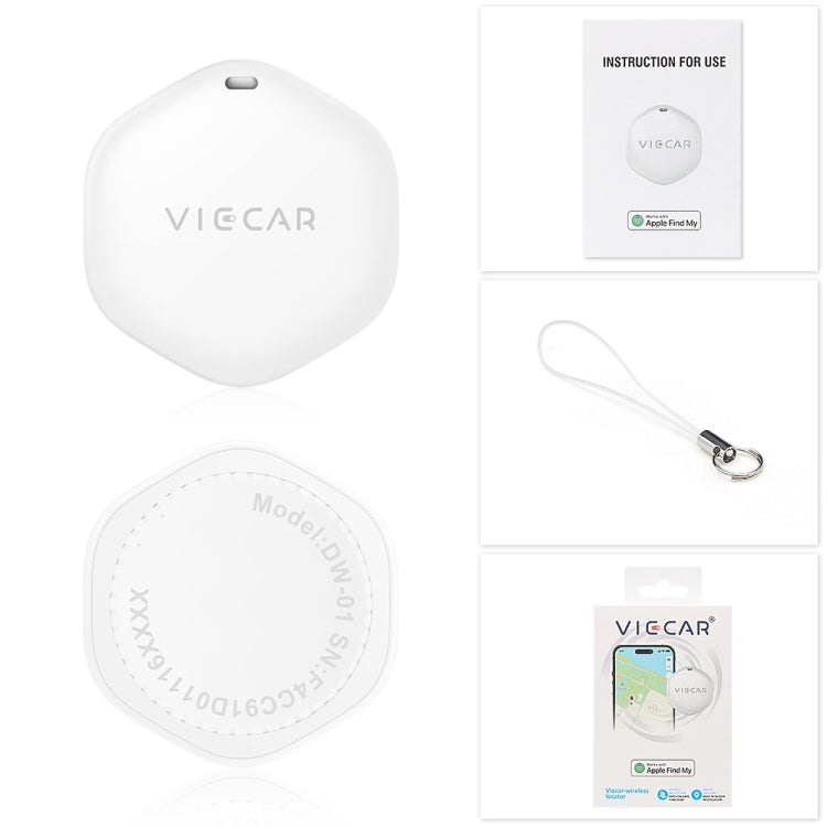 VIECAR DW01 Car Key Anti-lost Detection Wireless Location Tracker - Car Tracker by PMC Jewellery | Online Shopping South Africa | PMC Jewellery | Buy Now Pay Later Mobicred