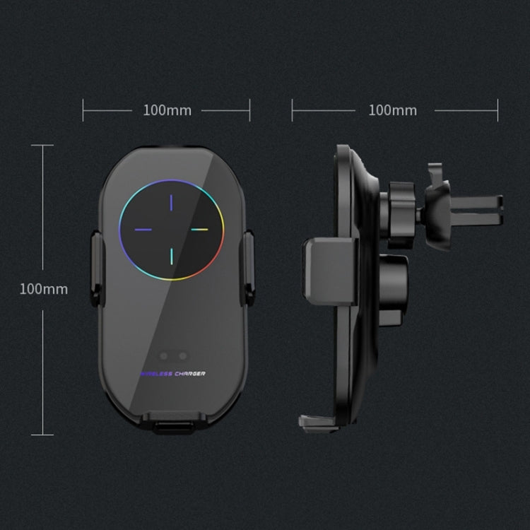 A7s Infrared lnduction Wireless Fast Charging Air Outlet Car Holder - Wireless Charger Holders by PMC Jewellery | Online Shopping South Africa | PMC Jewellery | Buy Now Pay Later Mobicred