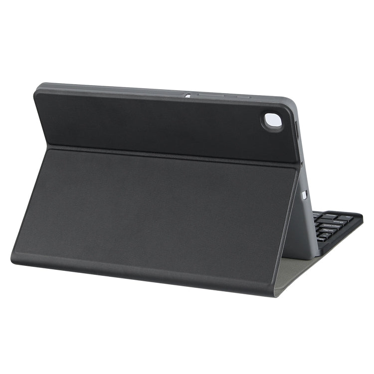 For Samsung Galaxy Tab S9 FE Square Cap Bluetooth Keyboard Leather Case with Pen Slot(Rose Gold) - Samsung Keyboard by PMC TechLife | Online Shopping South Africa | PMC TechLife