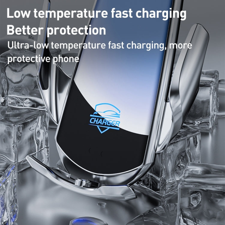 Q3S Infrared lnduction Wireless Fast Charging Air Outlet Car Holder(Blue) - Wireless Charger Holders by PMC Jewellery | Online Shopping South Africa | PMC Jewellery | Buy Now Pay Later Mobicred