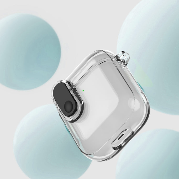 For AirPods 1 / 2 Ice Crystals Shockproof Earphone Protective Case(Blue) - For AirPods 1/2 by PMC Jewellery | Online Shopping South Africa | PMC Jewellery | Buy Now Pay Later Mobicred