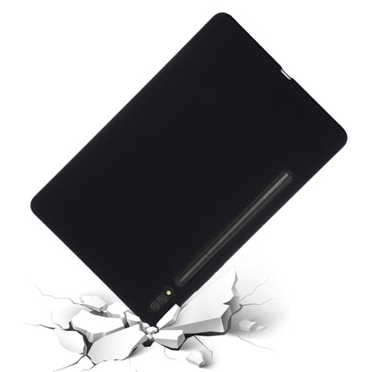 For Samsung Galaxy Tab S9 Ultra / S10 Ultra Pure Color Liquid Silicone Shockproof Tablet Case(Black) - Galaxy Tab S9 Ultra Cases by PMC Jewellery | Online Shopping South Africa | PMC Jewellery | Buy Now Pay Later Mobicred