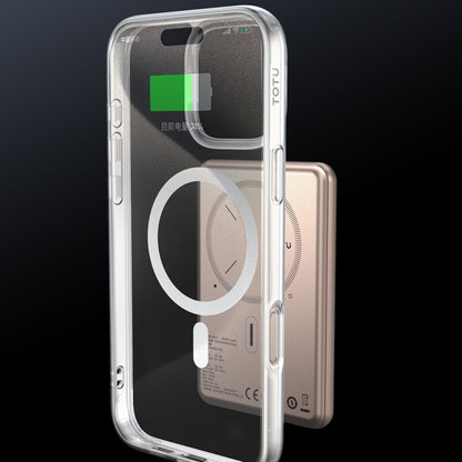 For iPhone 16 Pro Max TOTUDESIGN PC-5 Crystal Shield Series Magsafe Magnetic Phone Case(Transparent) - iPhone 16 Pro Max Cases by TOTUDESIGN | Online Shopping South Africa | PMC Jewellery | Buy Now Pay Later Mobicred