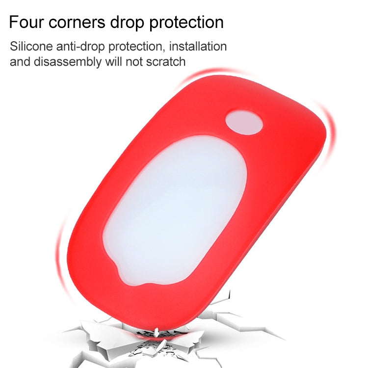 For Apple Magic Mouse 1 / 2 Mouse Silicone Protective Case(White) - free shipping - PMC Jewellery - Order now!
