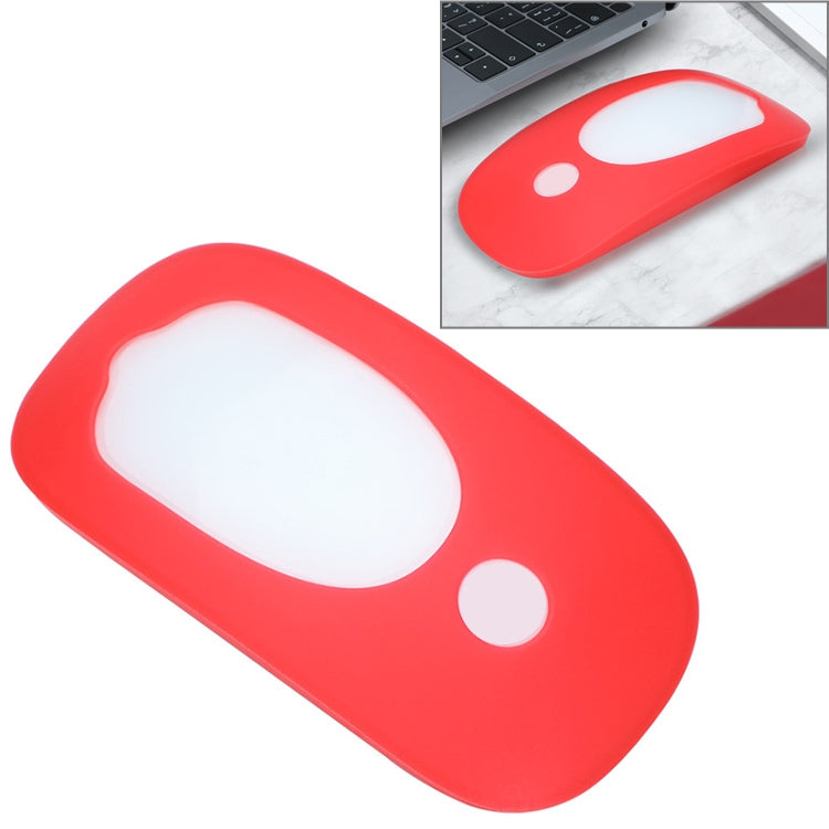 For Apple Magic Mouse 1 / 2 Mouse Silicone Protective Case(Red) - Protective Bags by PMC Jewellery | Online Shopping South Africa | PMC Jewellery | Buy Now Pay Later Mobicred