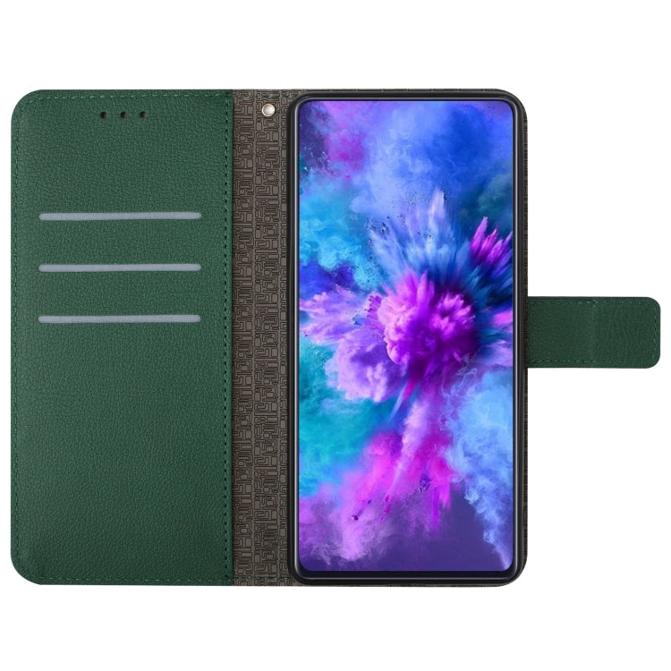 For Google Pixel 9 Rhombic Grid Texture Leather Phone Case(Green) - Google Cases by PMC Jewellery | Online Shopping South Africa | PMC Jewellery | Buy Now Pay Later Mobicred