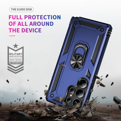 For Samsung Galaxy S25 Ultra 5G Shockproof TPU + PC Phone Case(Blue) - Galaxy S25 Ultra 5G Cases by PMC Jewellery | Online Shopping South Africa | PMC Jewellery | Buy Now Pay Later Mobicred