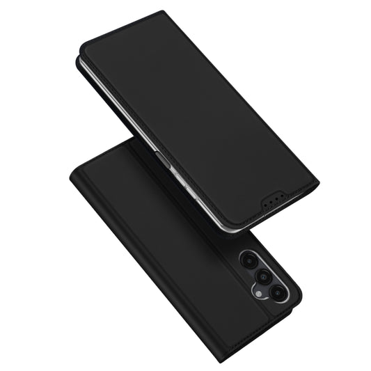 For Samsung Galaxy A15 5G / 4G DUX DUCIS Skin Pro Series Flip Leather Phone Case(Black) - Galaxy Phone Cases by DUX DUCIS | Online Shopping South Africa | PMC Jewellery | Buy Now Pay Later Mobicred