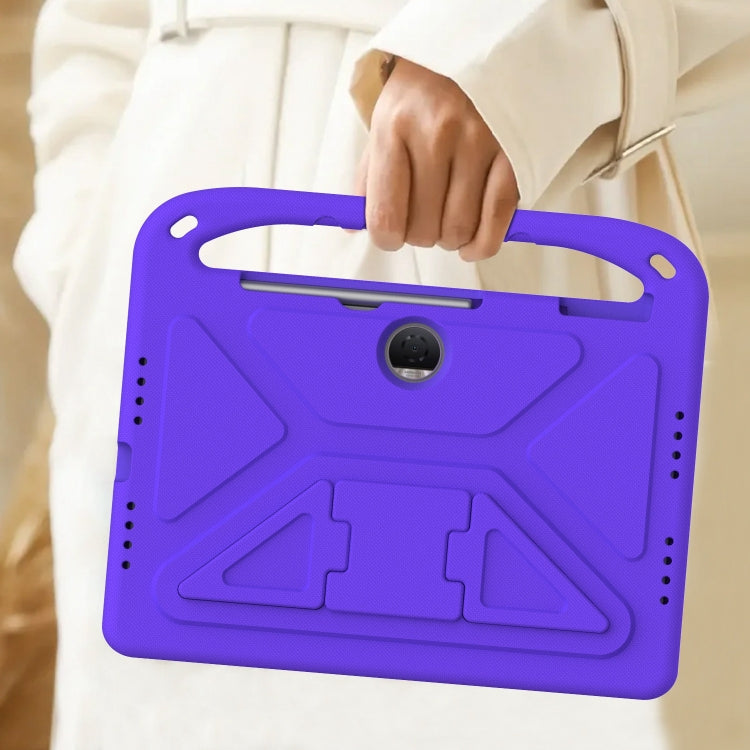 For Honor Pad 9 Handle Portable EVA Shockproof Tablet Case(Purple) - Honor by PMC TechLife | Online Shopping South Africa | PMC TechLife | Buy Now Pay Later Mobicred