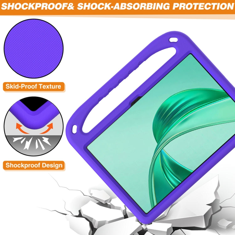 For Honor Pad X8a Handle Portable EVA Shockproof Tablet Case(Purple) - Honor by PMC TechLife | Online Shopping South Africa | PMC TechLife | Buy Now Pay Later Mobicred