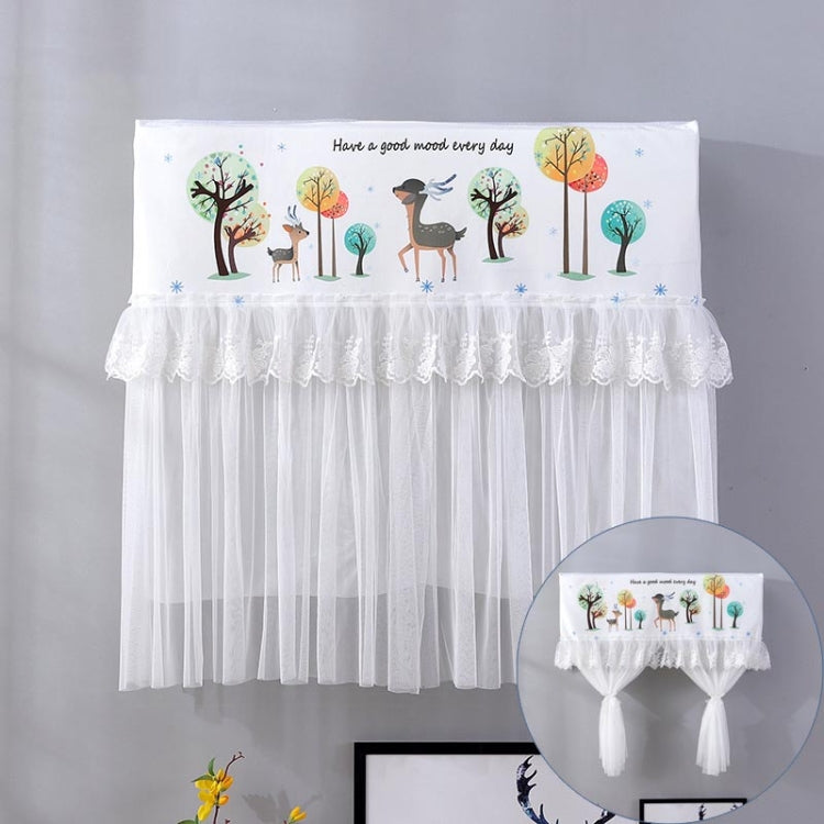 Do Not Take Dust-proof And Anti Direct Blowing Simple Wind Hanging Machine Air Conditioner Moon Cover, Size:Width 80 �� Thickness 20 �� Height 90cm(Cartoon Deer) - Dust Covers by PMC TechLife | Online Shopping South Africa | PMC TechLife | Buy Now Pay Later Mobicred
